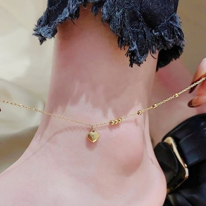 Silent Whisper - 18K Gold Plated Anklet