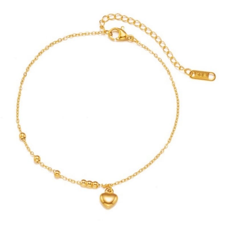 Silent Whisper - 18K Gold Plated Anklet