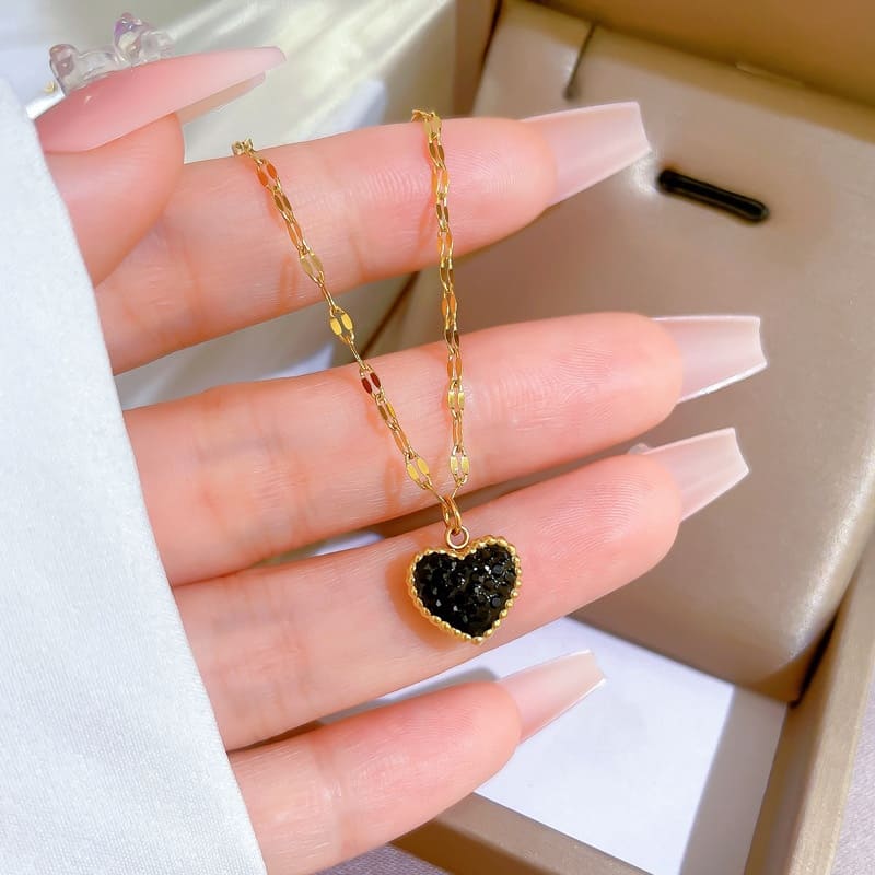 Both Sides of My Heart - 18K Gold Plated Necklace