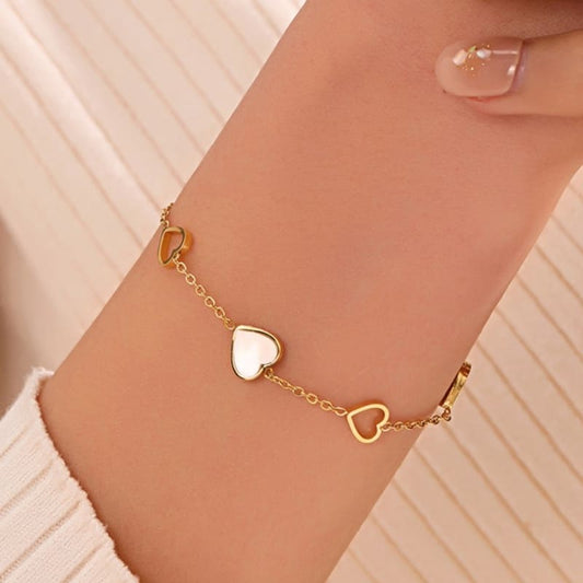 Radiating Joy - 18K Gold Plated Bracelet