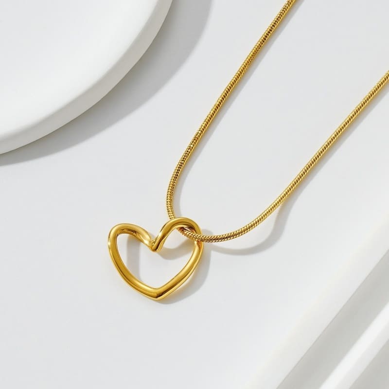 Fill My Heart - 18K Gold Plated Necklace