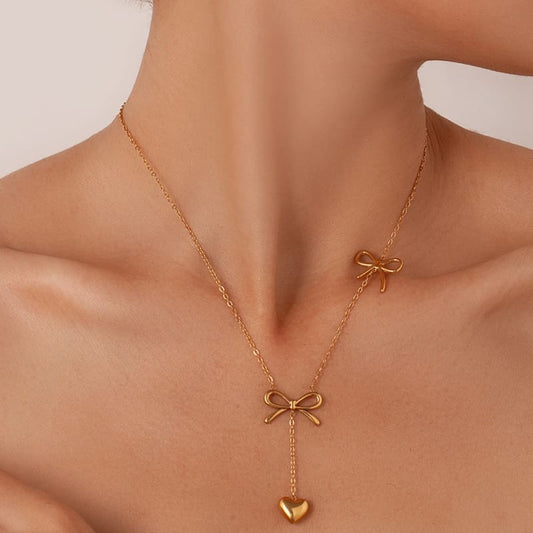 Whimsical Thoughts - 18K Gold Plated Necklace