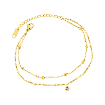 Harmonious Melody - 18K Gold Plated Anklet