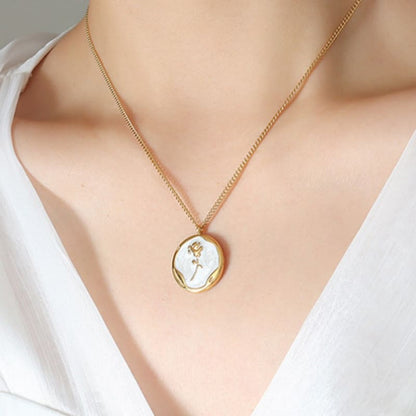 Winding River - 18K Gold Plated Necklace