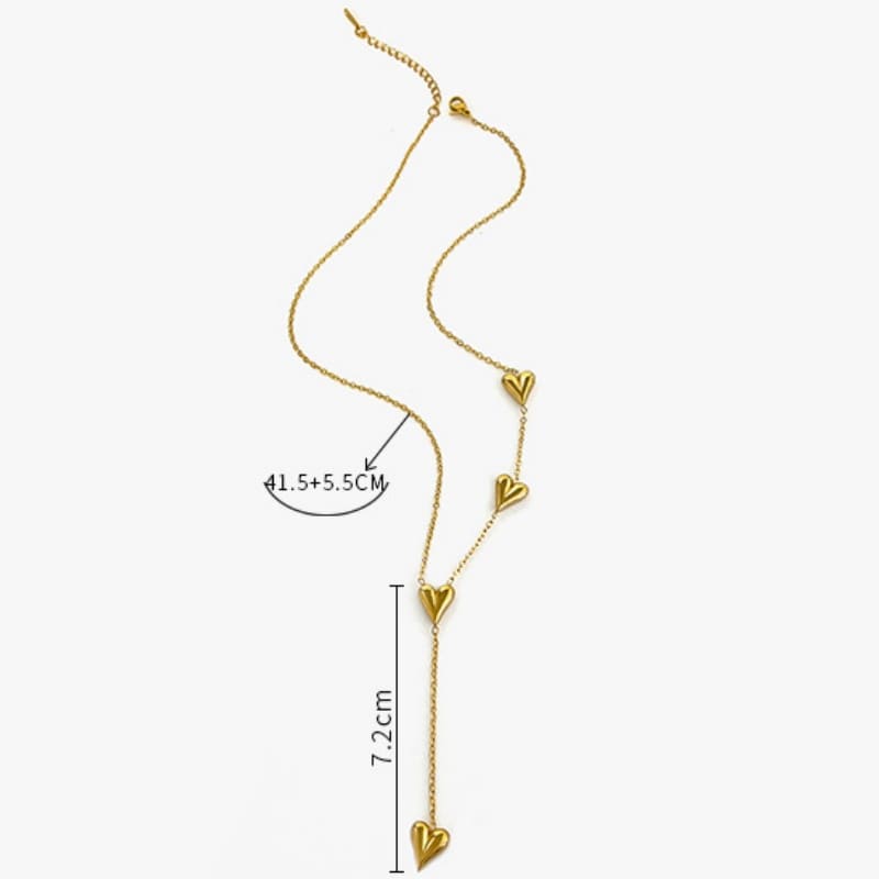 Graceful Dance - 18K Gold Plated Necklace