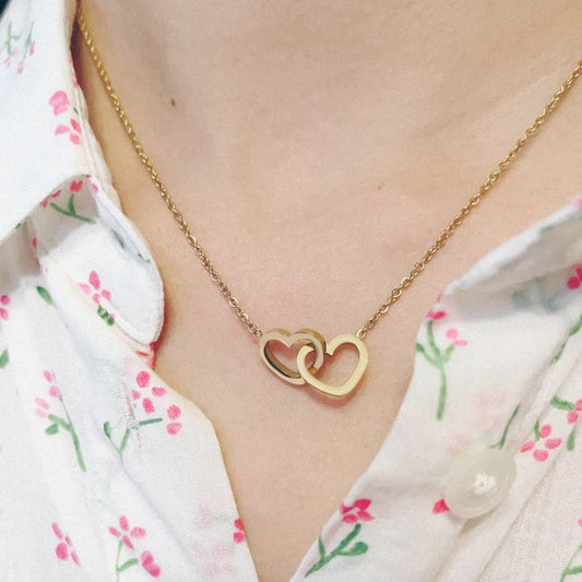 Heart Connection - 18K Gold Plated Necklace