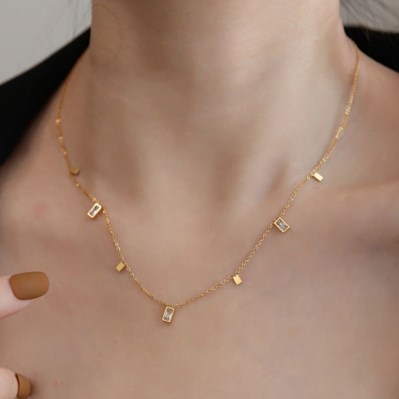 Blissful Escape - 18K Gold Plated Necklace