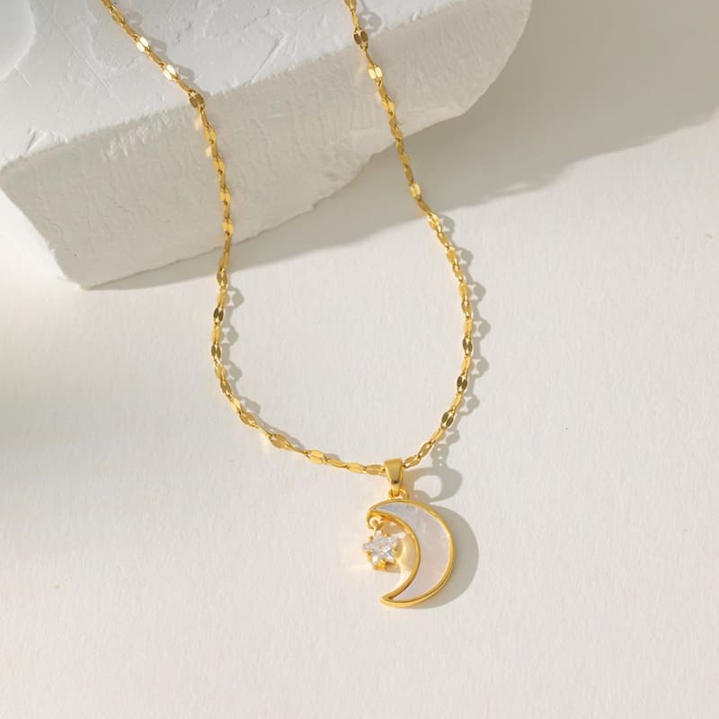 Luminous Dreams - 18K Gold Plated Necklace