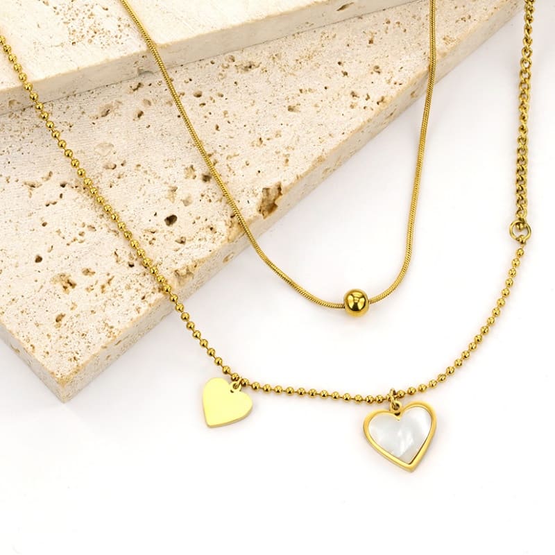 Wandering Heart - 18K Gold Plated Necklace