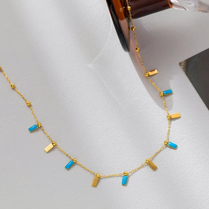 Refreshing Breeze - 18K Gold Plated Necklace