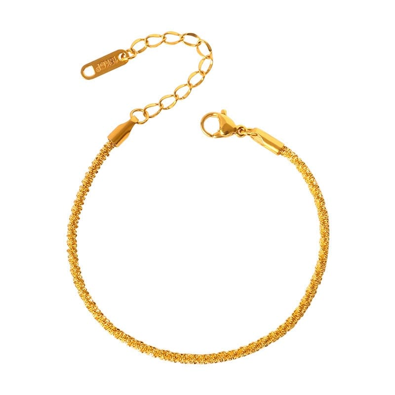 Artistic Expression - 18K Gold Plated Bracelet