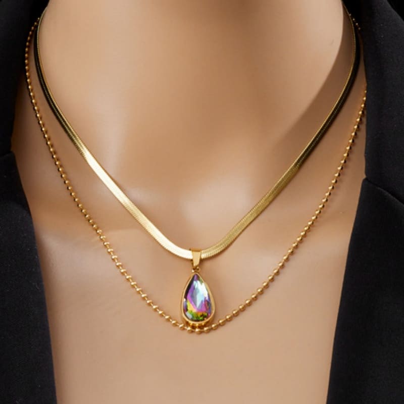 Serene Skies - 18K Gold Plated Necklace