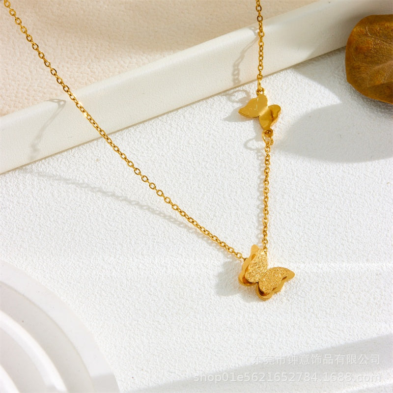 Keep Flying - 18K Gold Plated Necklace