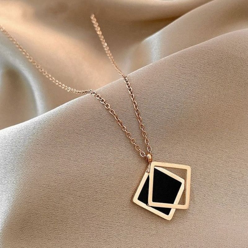 Harmonious Existence - 18K Gold Plated Necklace