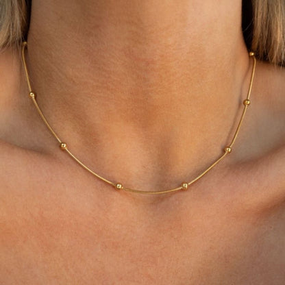 Mellow Evening - 18K Gold Plated Necklace