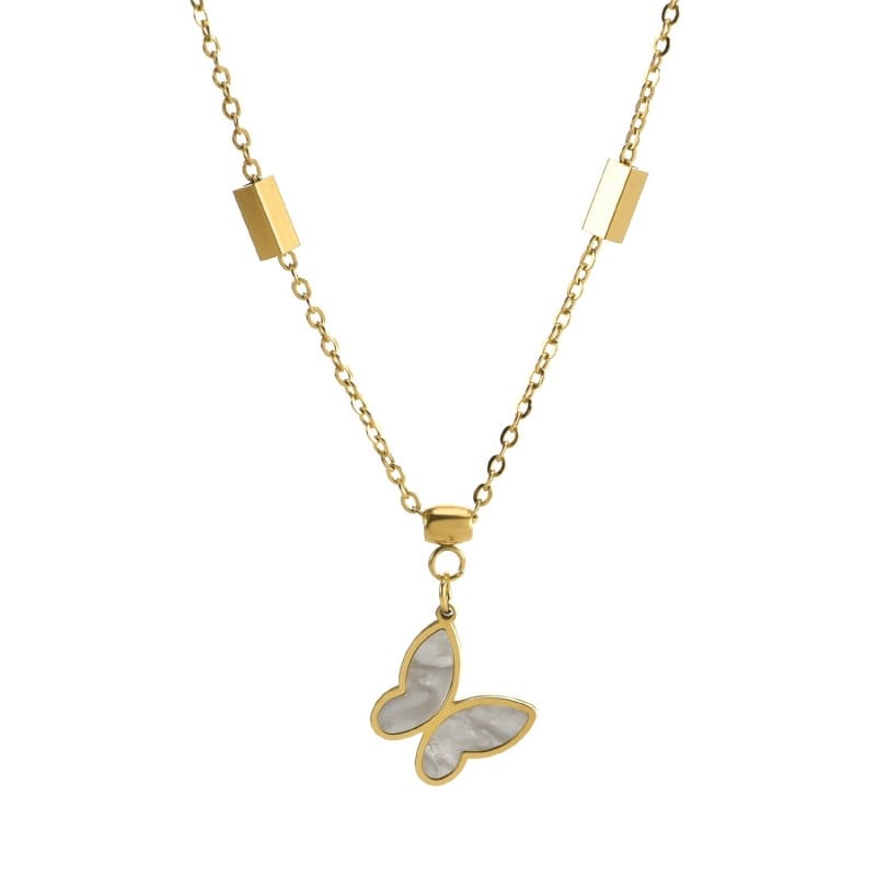 Lush Gardens - 18K Gold Plated Necklace