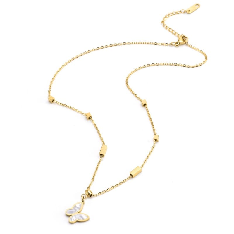 Lush Gardens - 18K Gold Plated Necklace