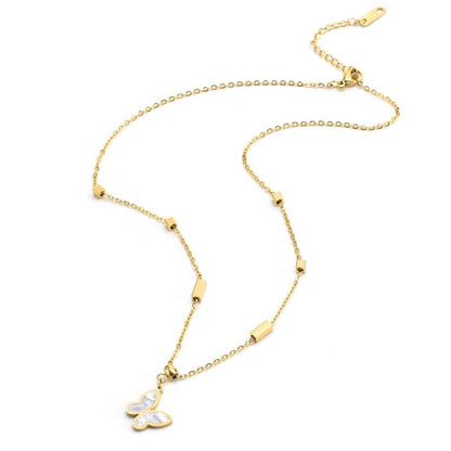 Lush Gardens - 18K Gold Plated Necklace