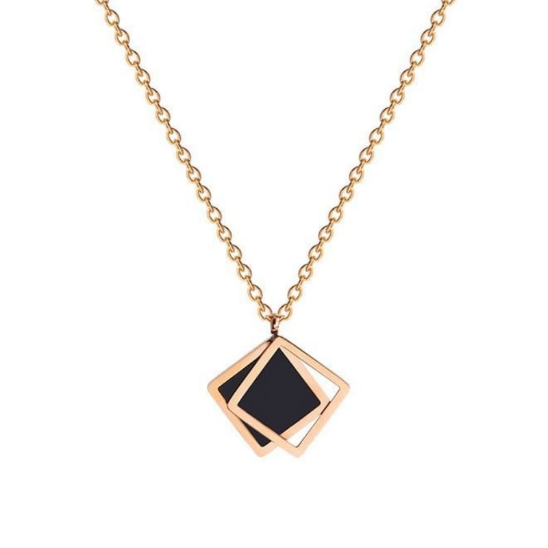 Harmonious Existence - 18K Gold Plated Necklace