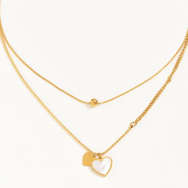 Wandering Heart - 18K Gold Plated Necklace