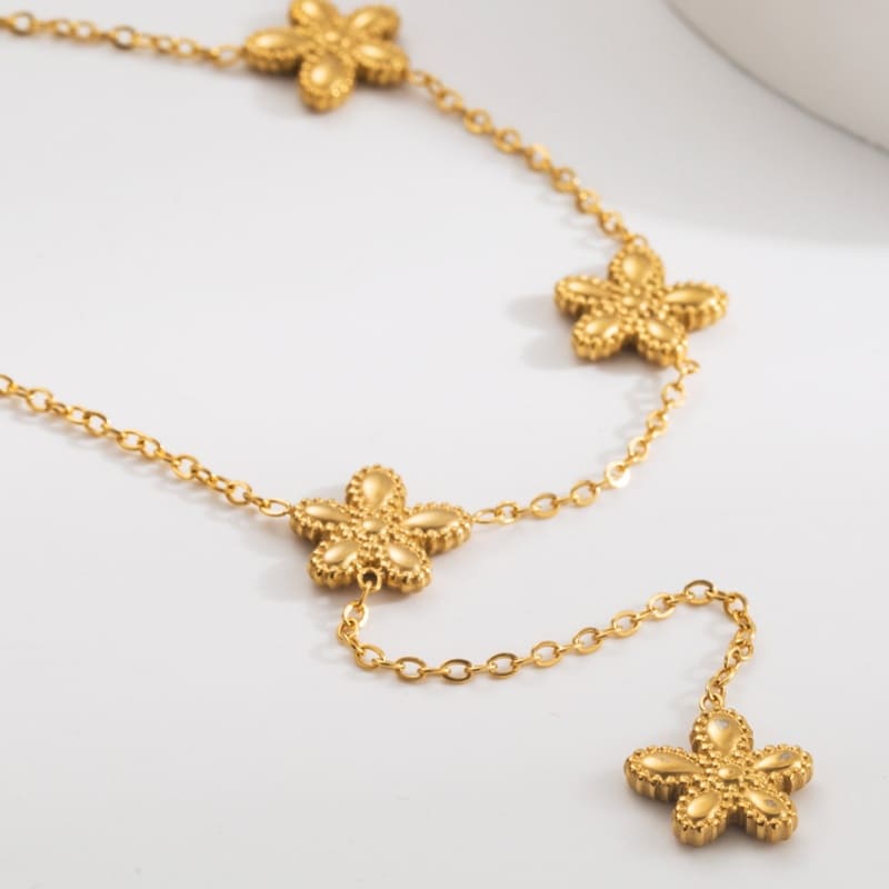 Love Blooms - 18K Gold Plated Necklace