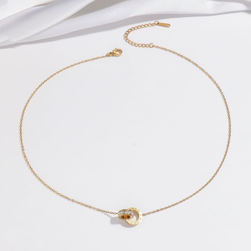 Celestial Dance - 18K Gold Plated Necklace