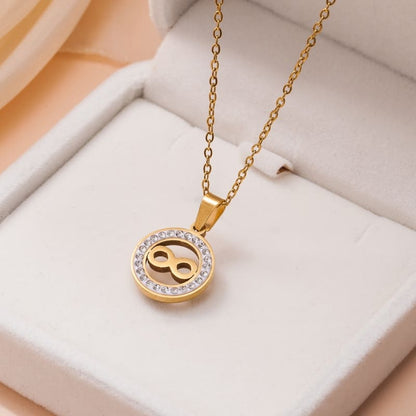 Infinite Love - 18K Gold Plated Necklace