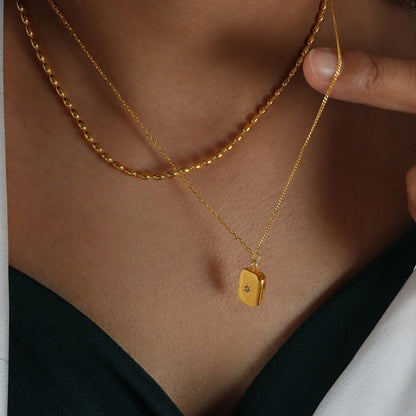 Festive Cheer - 18K Gold Plated Necklace