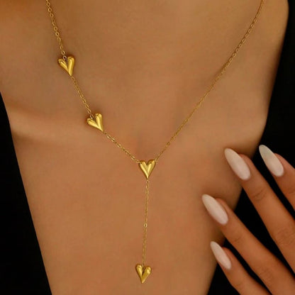 Graceful Dance - 18K Gold Plated Necklace