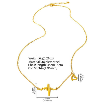 Effortless Grace - 18K Gold Plated Necklace