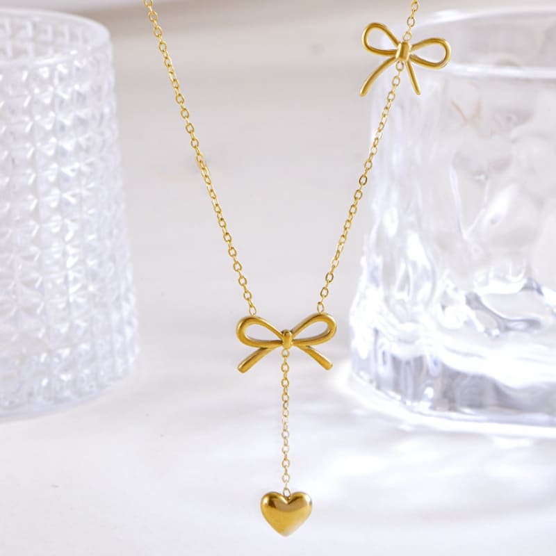 Whimsical Thoughts - 18K Gold Plated Necklace