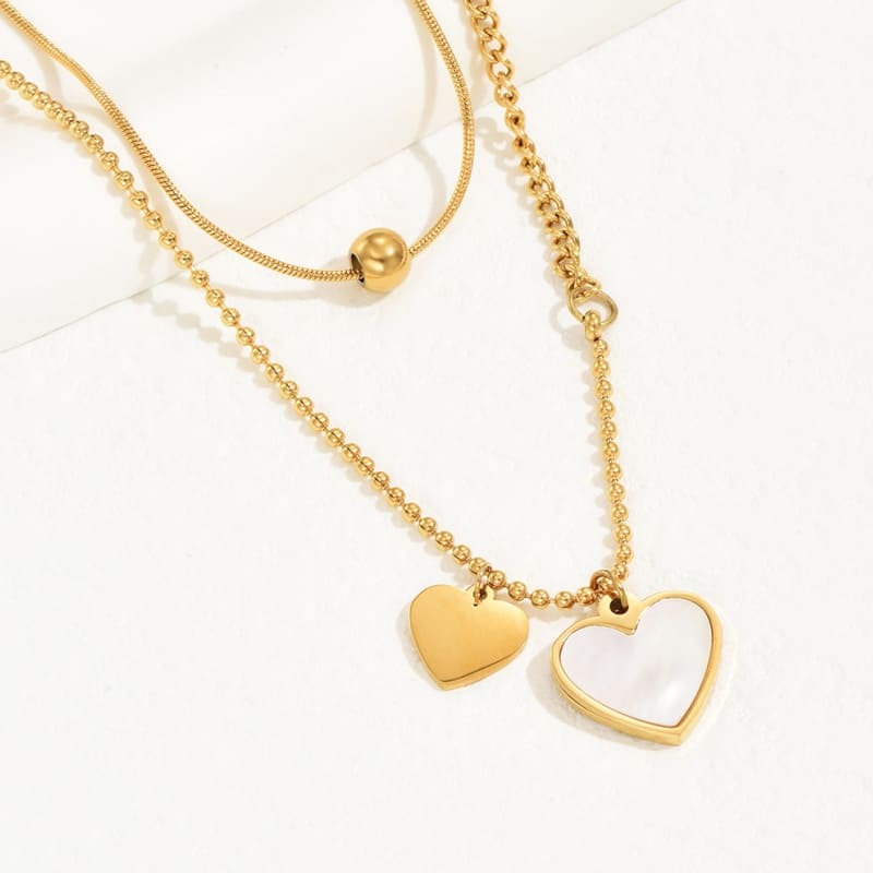 Wandering Heart - 18K Gold Plated Necklace