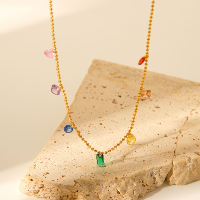 Soulful Connection - 18K Gold Plated Necklace