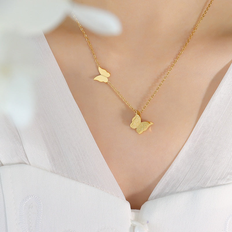 Keep Flying - 18K Gold Plated Necklace