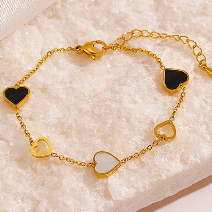 Radiating Joy - 18K Gold Plated Bracelet