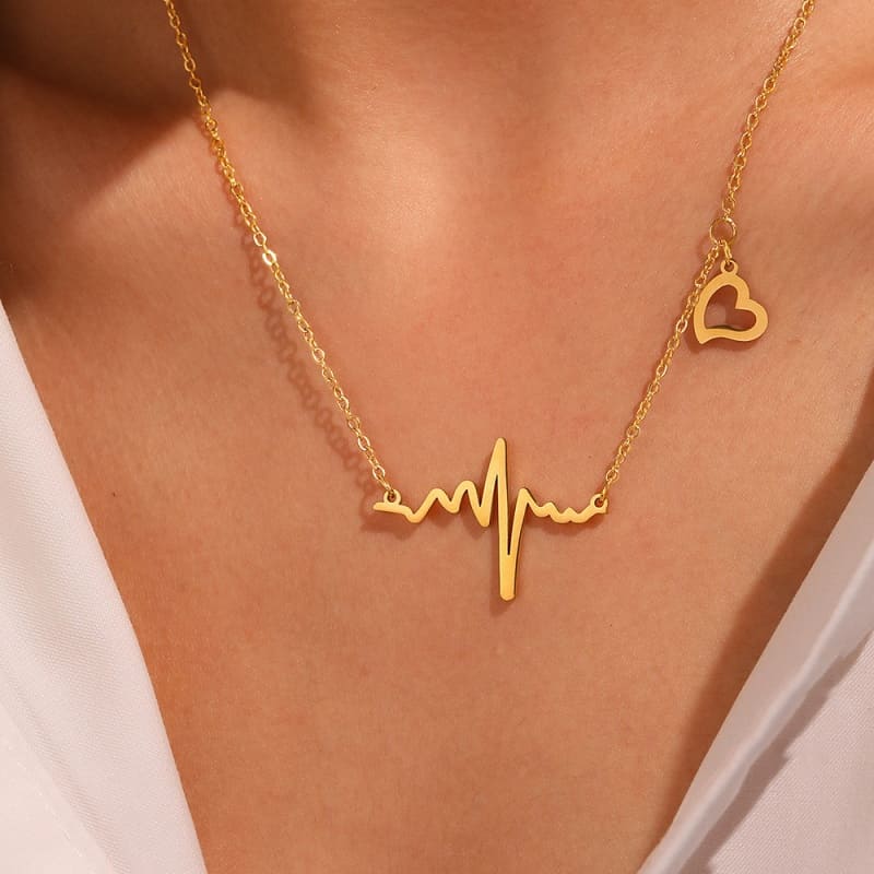 Effortless Grace - 18K Gold Plated Necklace