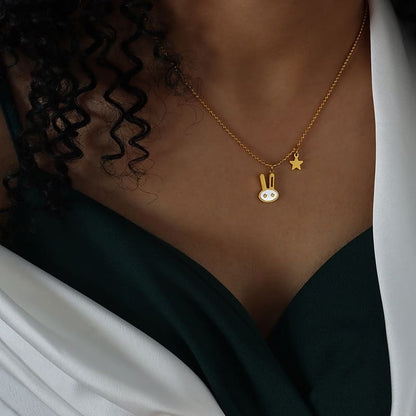 Hop into My Heart - 18K Gold Plated Necklace