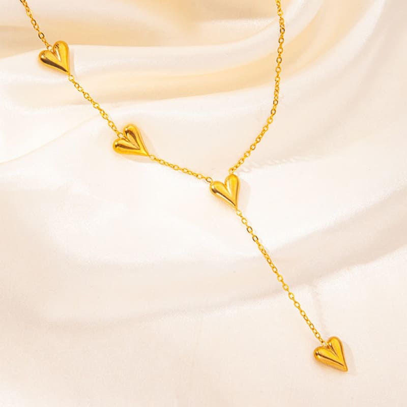 Graceful Dance - 18K Gold Plated Necklace