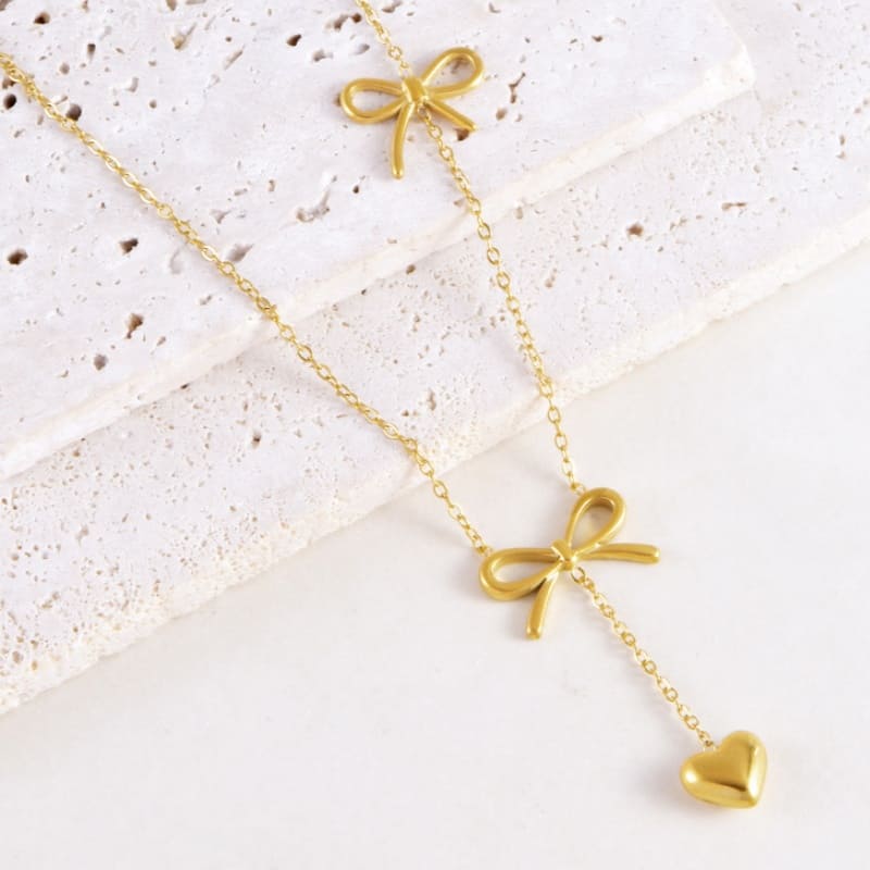 Whimsical Thoughts - 18K Gold Plated Necklace