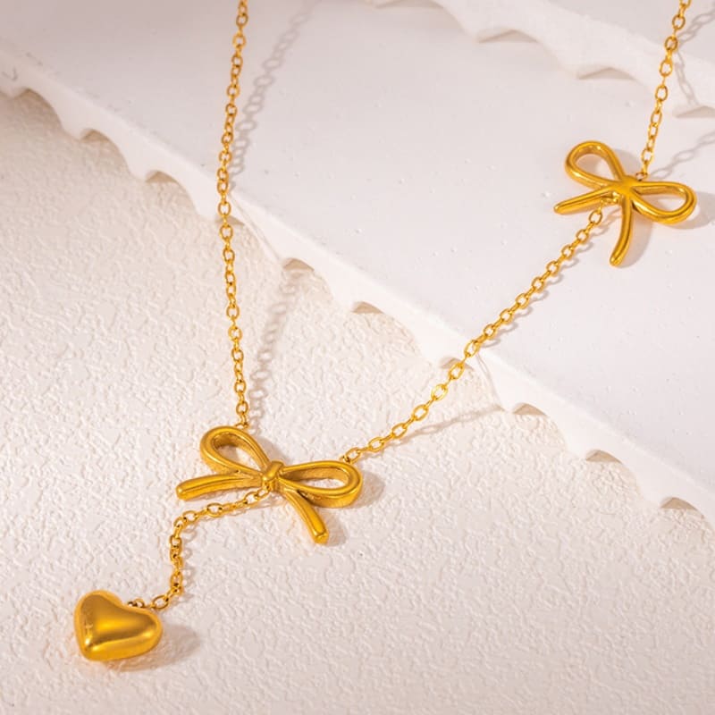 Whimsical Thoughts - 18K Gold Plated Necklace