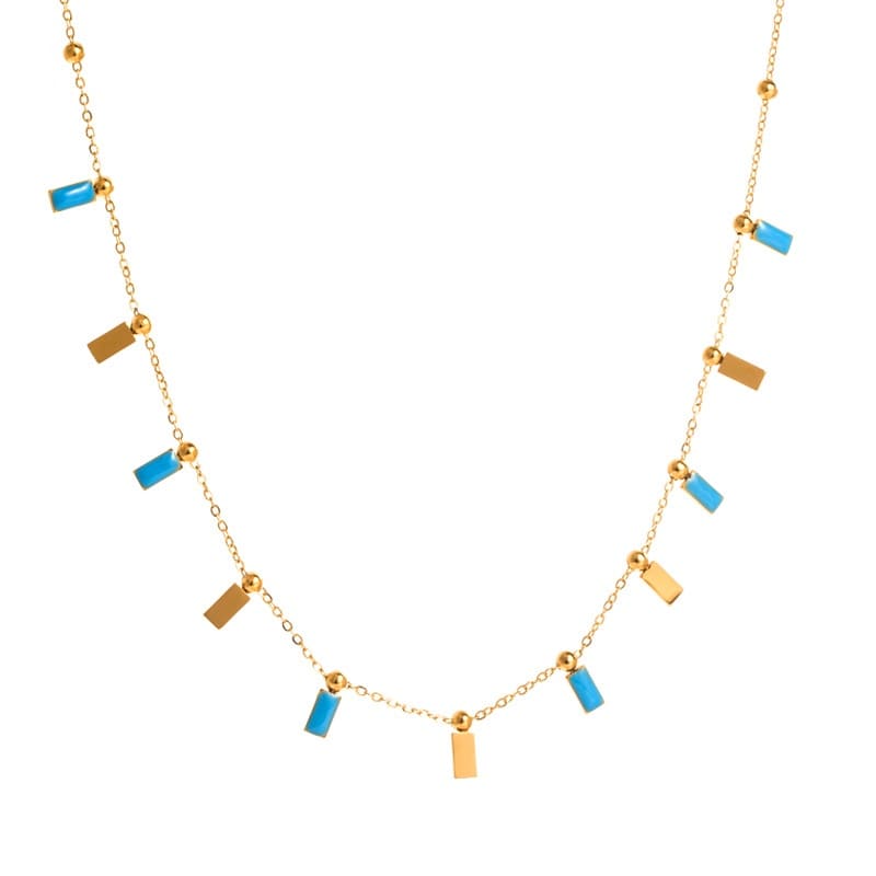 Refreshing Breeze - 18K Gold Plated Necklace