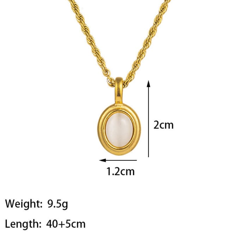 Lovely Breeze - 18K Gold Plated Necklace