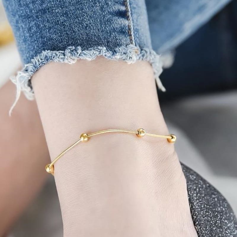 Velvet Sky - 18K Gold Plated Anklet