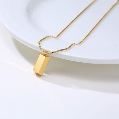 Solid Love - 18K Gold Plated Necklace