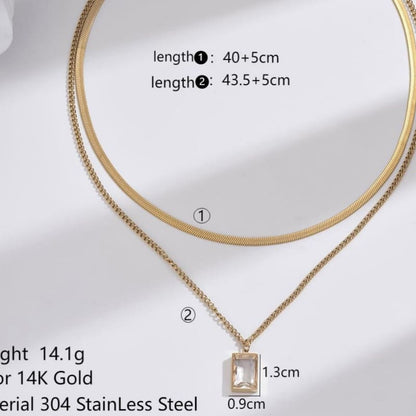 Timeless Friendship - 18K Gold Plated Necklace