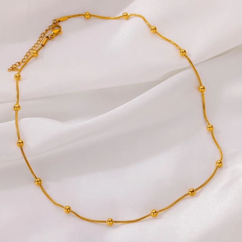 Mellow Evening - 18K Gold Plated Necklace