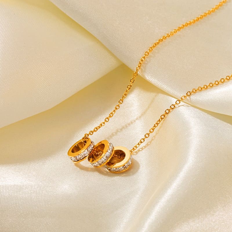 Endless Time - 18K Gold Plated Necklace