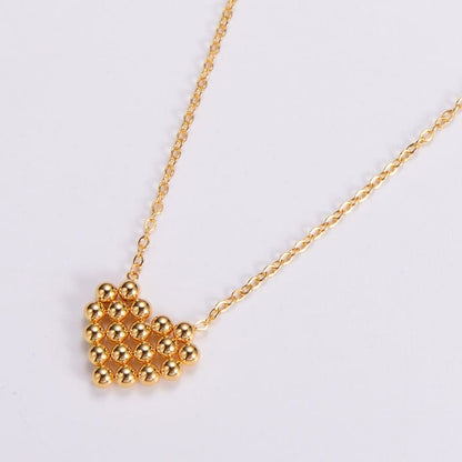 Serene Heart - 18K Gold Plated Necklace