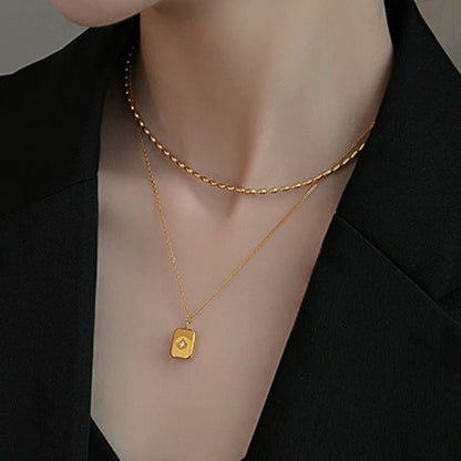 Festive Cheer - 18K Gold Plated Necklace