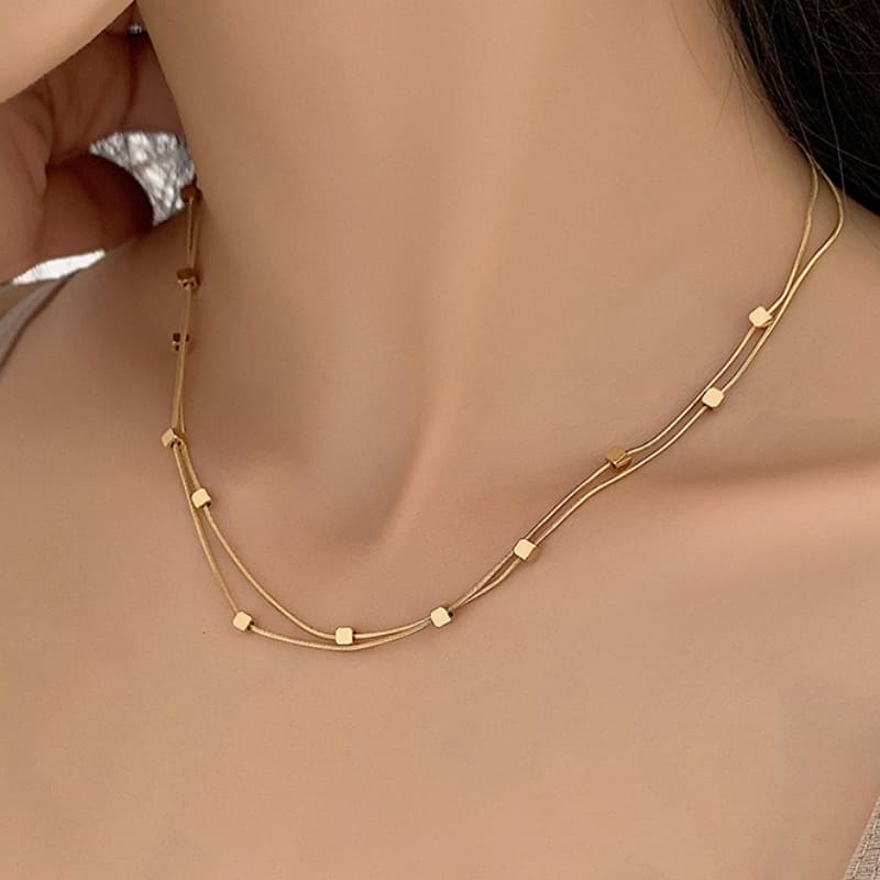 Gentle Echo - 18K Gold Plated Necklace